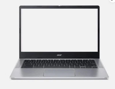ACER 314 14" Chromebook Touchscreen Intel N100 4GB RAM 128 GB eMMC, Silver - Image 1 of 4