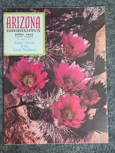 Arizona Highways April 1962 Flower Parade of the Great Southwest Illustrated - Picture 1 of 5