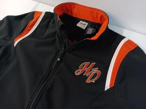 Harley-Davidson Women's Embroidered Soft Shell Full Zip Jacket Size XL - Picture 1 of 11