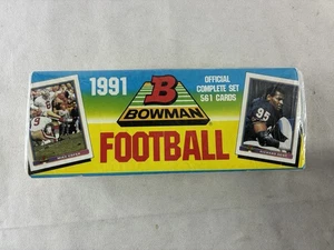 1991 Bowman Football Factory Sealed Box - Bild 1 von 5