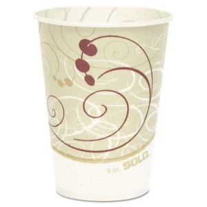Dart® Waxed Paper Cold Cups, 9 oz., Symphony Design, 100/Bag - Picture 1 of 5