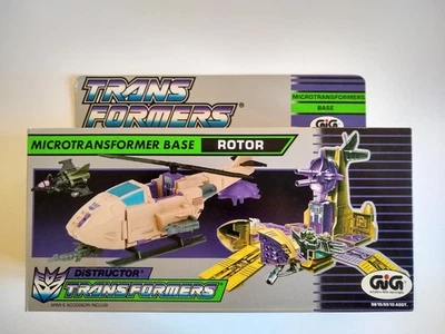 Transformers G1 Micromaster Skyhopper (GIG Italian edition Rotor) - INCOMPLETE - Photo 1/4