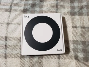 Loop Quiet 2 Ohrstöpsel schwarz geräuschreduzierende Ohrstöpsel NRR 14dB SNR 24dB Open Box - Bild 1 von 5