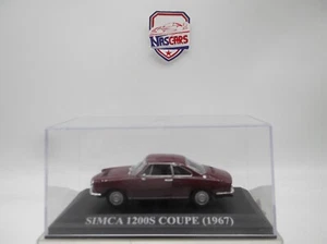 1/43 Simca 1200S Coupé 1967 Bordeaux IXO/Altaya/Universal Hobbies/NOREV - Foto 1 di 8