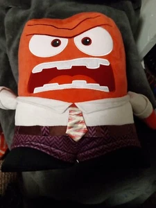 Inside Out 2 Large Anger Plush Disney Red Emotion 2024  10.5" Brand New USA ship - Picture 1 of 6