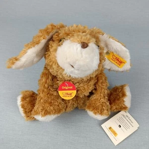 Steiff Hase 992018 ❤️ liegend Plüschtier Kuscheltier Stofftier 24cm - UNBESPIELT - Bild 1 von 7