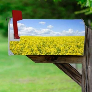 VWAQ Flower Scene Mailbox Covers Magnetic Spring Mailbox Floral Magnet Cover - M - Picture 1 of 2