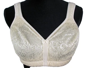 Reggiseno 34D nudo donna breezies senza imbottitura motivo rosa nylon/spandex nuovo senza etichette (B18-201) - Foto 1 di 10