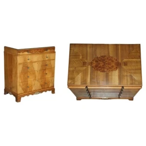 Finest Quality Waring & Gillow Burr Walnut Chest of Drawers Part of a Suite - Picture 1 of 19