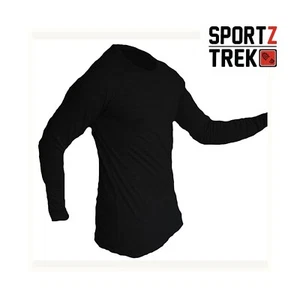 SPORTZTREK Polypropylene Black Thermals Long Sleeve Top XS - 6XL - PACK OF 5 - Picture 1 of 3