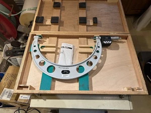 Mitutoyo 293-771 12-13" Digital Outside Micrometer w/Case & New Batteries - Picture 1 of 11