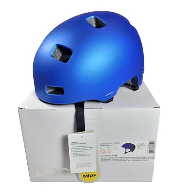 Casco POC Crane Mips Adulto Azul Ópalo - Grande - 59-62 cm con Visera Foto 1 de 4