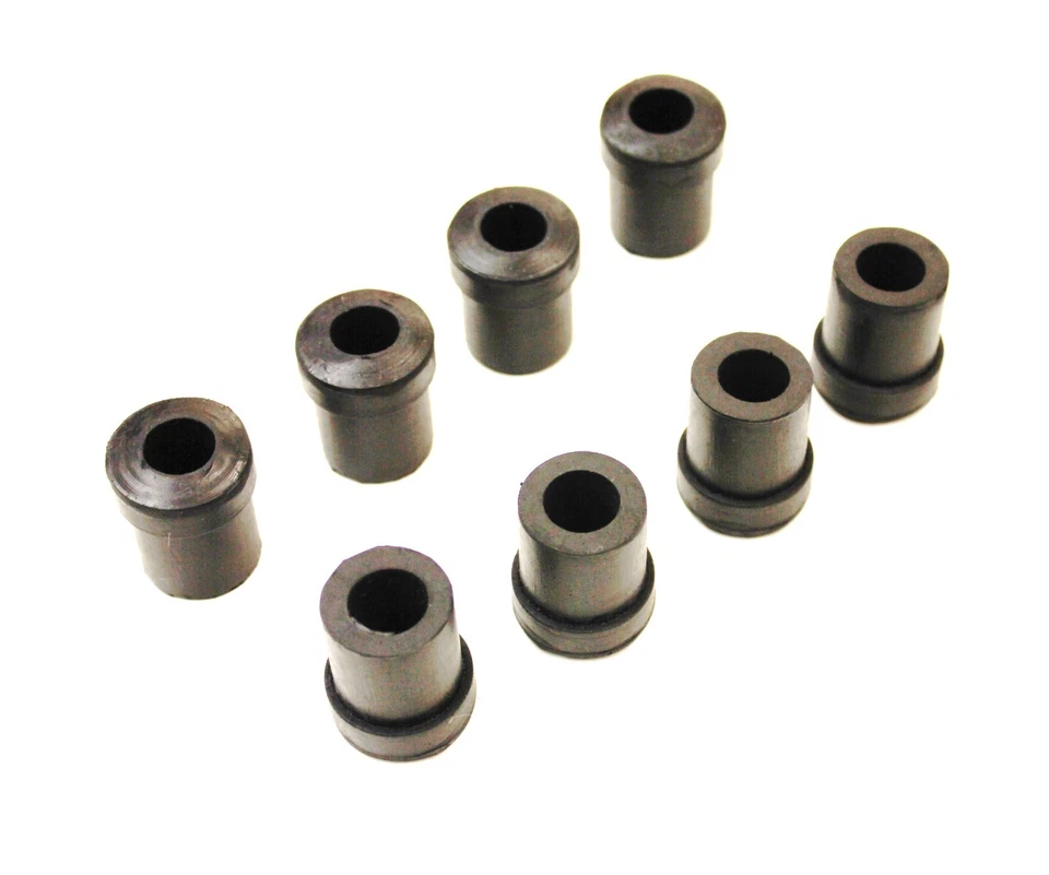 JUEGO DE 8 CASQUILLOS DE GRILLETE DE RESORTE TRASERO PARA LAS BERLINAS MG MAGNETTE ZA & ZB Foto 1 de 1