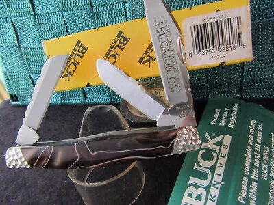 Buck 301 Stockman. Custom. Root Beer Float Kirinite. 2004 FPR. Gorgeous. - Image 1 of 4