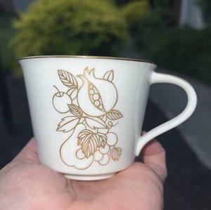 Noritake Della Robbia Demitasse Tasse 6532 Made in Japan mit Goldverzierungen - Bild 1 von 6