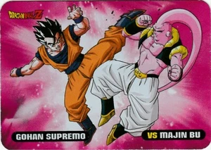  Lamincards Dragon Ball Z Diramix Serie 2020 GOHAN SUPREMO VS MAJIN BU N 159 - Picture 1 of 2