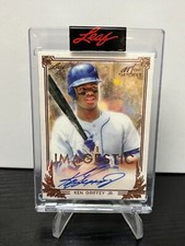 2021 Leaf Art Of Sport Ken Griffey Jr Autograph 2/9