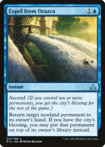 MTG Magic the Gathering Expel from Orazca (37/219) Rivals of Ixalan LP - Picture 1 of 1