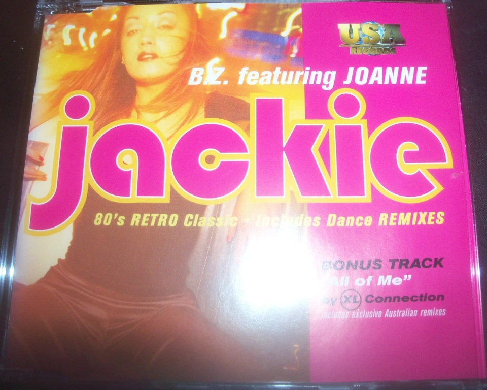 B.Z. Featuring Joanne – Jackie Australian CD Single – Like New - Image 1 of 1