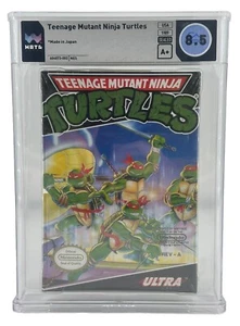 Teenage Mutant Ninja Turtles (Nintendo NES, 1989) TMNT NES Wata 8.5 A+ SEALED - Bild 1 von 8