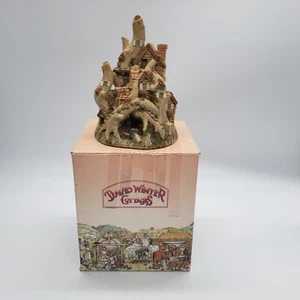 David Winter The Woodcutters Cottage mit Box signiert David Winter & Tori Dawn ~ lesen - Bild 1 von 12