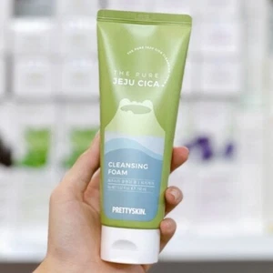 PRETTY SKIN The Pure Jeju Cica Cleansing Foam 150ml Foam Cleanser Foam Cleansing - Picture 1 of 12
