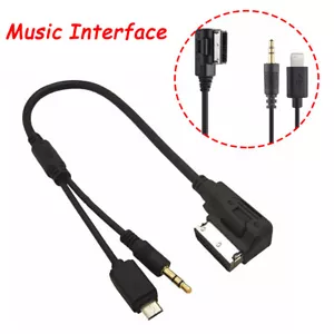 AMI Music Interface Connector Charger Aux Cable Phone Fit For Mercedes Benz - Picture 1 of 6