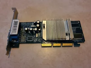PV-T1BL-QTHG Geforce MX4000 AGP 64MB Graphics Card VGA/S-Video Video Card - Picture 1 of 5