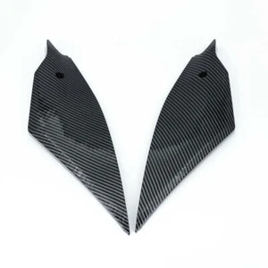 For Yamaha YZF R6 Carbon Fiber Fuel Gas Tank Side Trim Cover Fairing 2017-2020 - Picture 1 of 4