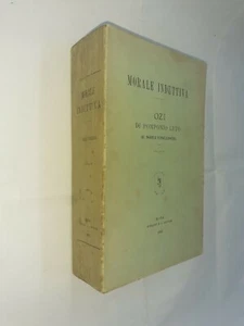 MORALE INDUTTIVA OZI VOLUME III - POMPONIO LETO - FORZANI - 1891 - Bild 1 von 1