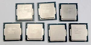Lot of 7 6th Generation Intel i5 and i3 CPU Processors (3) i5-6400 (4) i3-6100 - Picture 1 of 2