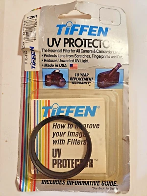 Tiffen 52mm UV Protection Filter   USA - Image 1 of 4