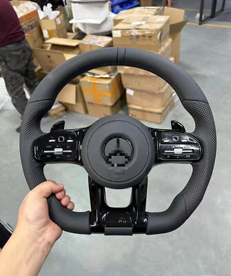 AMG Steering Wheel for Mercedes-Benz G63 C63 E63 GT S63 CL63 to NEW - Image 1 of 3