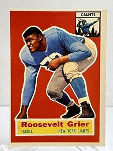 1956 Topps #101 Roosevelt Grier Rookie - Picture 1 of 2
