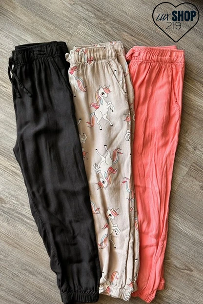 Pack de 3 joggers H&M para niñas Us 4T Foto 1 de 4