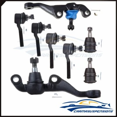 Fits 1970-1973 1974 Dodge Challenger Steering 8x Front Tie Rods Ball Joint Kit - Image 1 of 4