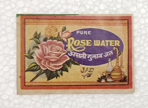 Vintage Original Pure Rose Water Labels Collections - Bild 1 von 4