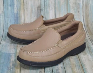 Dr. Scholl's Men's Bounce Slip-On Loafers Size 7.5D Tan Orthopedic Shoes - Picture 1 of 10