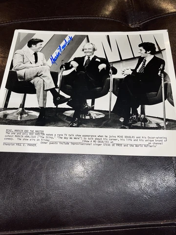Marvin Hamlisch signed Autographed 8x10 Photo JSA Auction Letter Cover