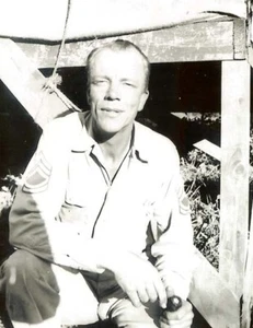 Foto reale vintage Noumea Nuova Caledonia militare bel soldato Boyd - Foto 1 di 2