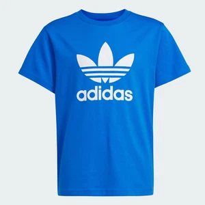 Adidas Adicolor Trefoil Blue Tee T Shirt Unisex Youth Size Small S New With Tags - Picture 1 of 5