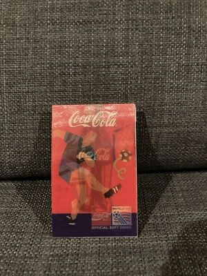+++ Coca Cola Pin Anstecker Abzeichen Pins WM World Cup 1994 Atlanta USA RAR +++ - Bild 1 von 4