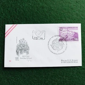 Austria. Österreich . FDC Cover. 3-5-1978. Europa CEPT 1978. - Picture 1 of 2