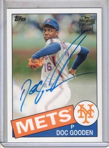 2016 TOPPS Archives baseball Doc Gooden Fan Favorite authentic auto card METS - Bild 1 von 2