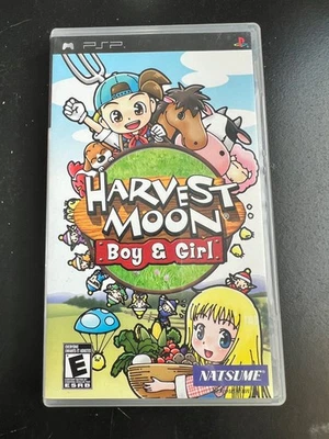 Harvest Moon Boy & Girl Sony Playstation Portátil PSP UMD Juego Foto 1 de 3