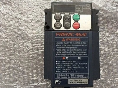 1Pc Used Fujitsu Converter FRN0.2E1S-2J 220V 0.2KW ir - Image 1 of 2