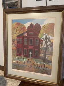 Robert Franke print School Days, School Days 376 Of 890 - Picture 1 of 8