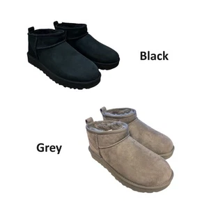 UGG Women's Classic Ultra Mini Slip On Sheepskin Winter Boot - Picture 1 of 13