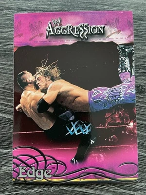 Edge 2003 Fleer WWE Aggression Base Set Card #53 - Image 1 of 2