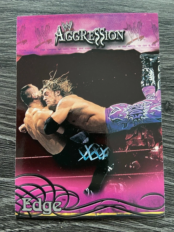 Edge 2003 Fleer WWE Aggression Base Set Card #53 - Image 1 of 2
